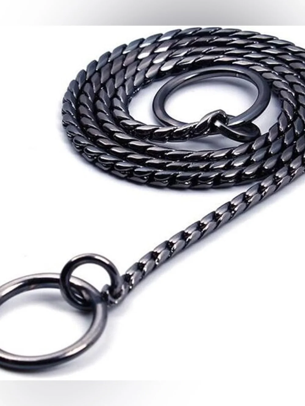 Training Show Collar Dog Chain Collar Choke Pet with Heavy Links